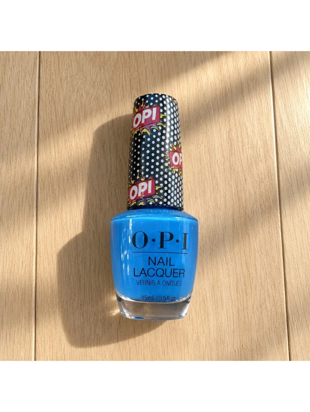 OPI Days of Pop P52 Blue Bubbly Texture Nail Polish 15ml Limited Edition